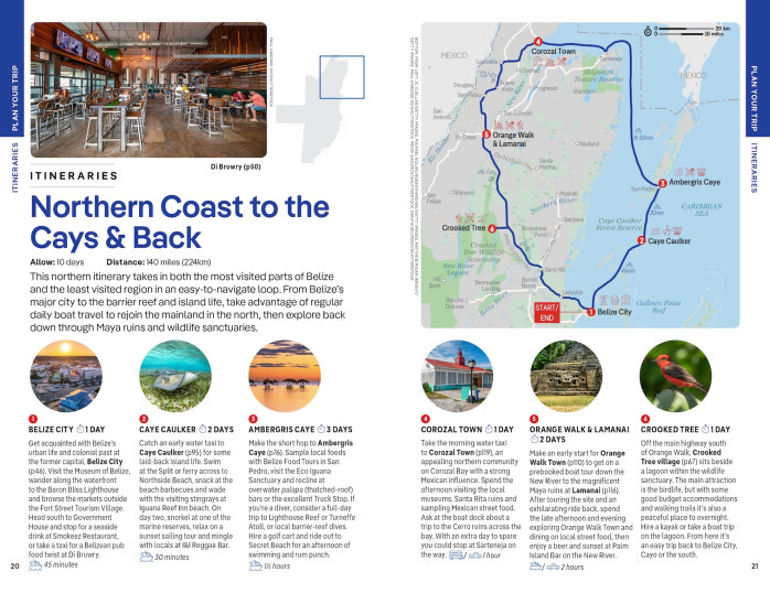 detail Belize průvodce 10th 2025 Lonely Planet