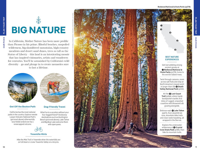 detail Kalifornie (California) průvodce 11th 2026 Lonely Planet