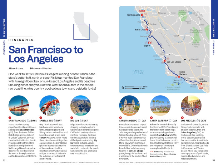 detail Kalifornie (California) průvodce 11th 2026 Lonely Planet
