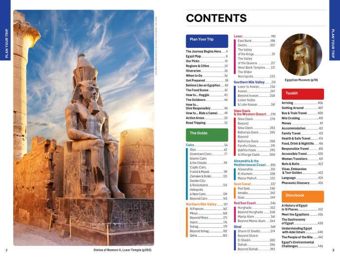 detail Egypt průvodce 16th 2025 Lonely Planet