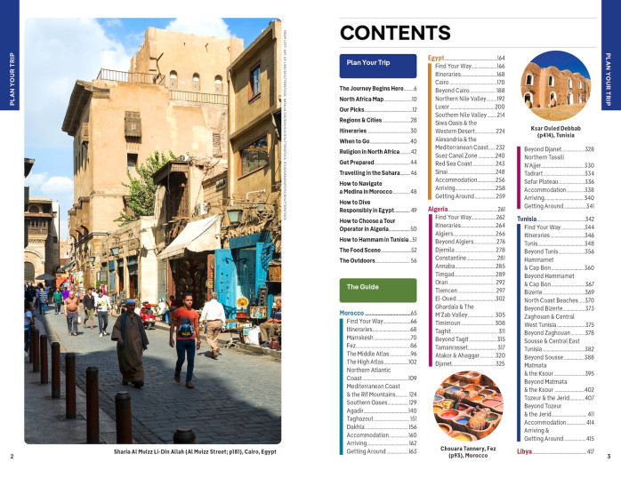 detail North Africa průvodce 2nd 2025 Lonely Planet