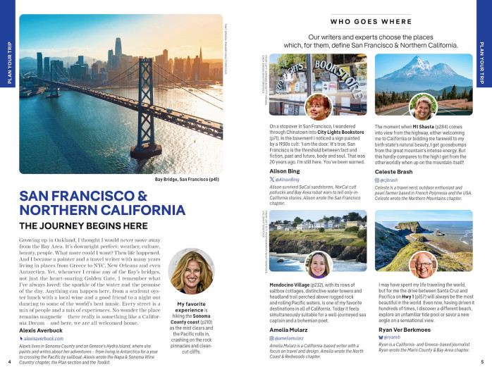detail San Francisco and Northern California průvodce 4th 2026 Lonely Planet
