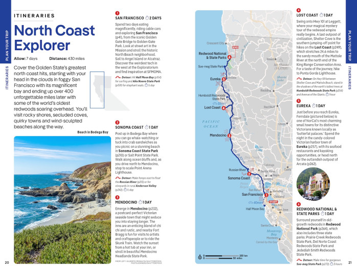detail San Francisco and Northern California průvodce 4th 2026 Lonely Planet