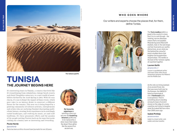 detail Tunisko (Tunisia) průvodce 6th 2025 Lonely Planet