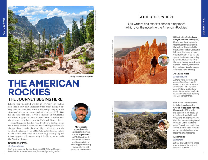 detail American Rockies průvodce 4th 2026 Lonely Planet