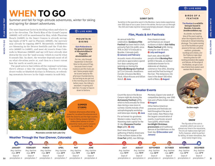 detail American Rockies průvodce 4th 2026 Lonely Planet