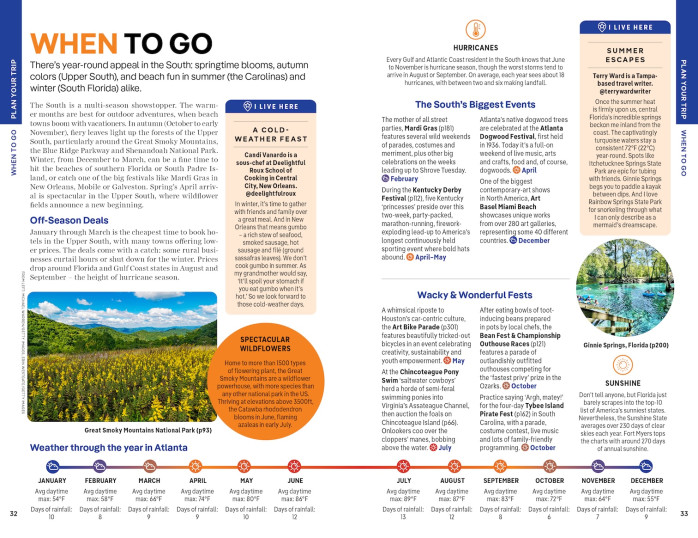 detail American South průvodce 1st 2026 Lonely Planet