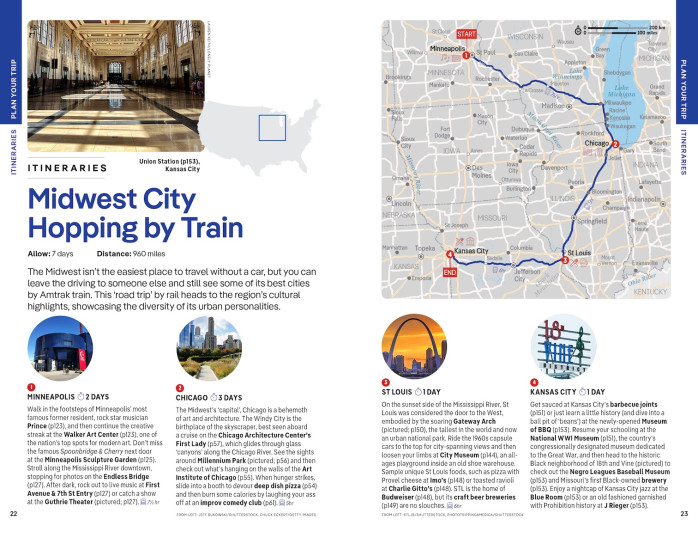 detail Midwest USA průvodce 1st 2026 Lonely Planet
