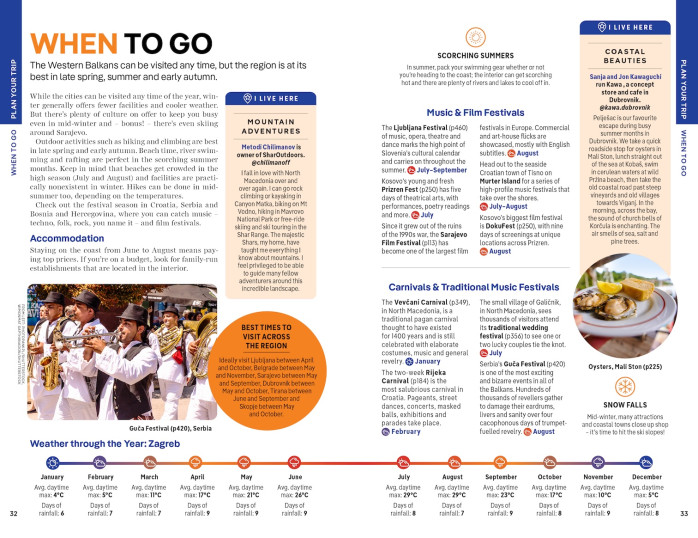 detail Western Balkans 5th 2026 průvodce Lonely Planet