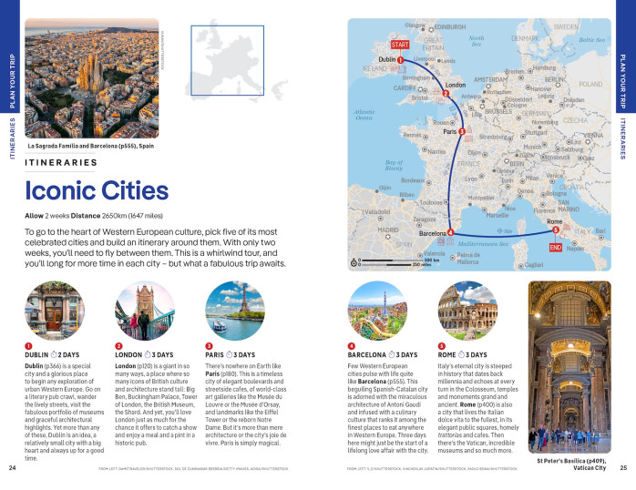 detail Západní Evropa (Western Europe) průvodce 16th 2026 Lonely Planet