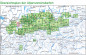 náhled Lechtaler Alpen, Heiterwand und Muttekopfgebiet 1:25 000, turistická mapa letní