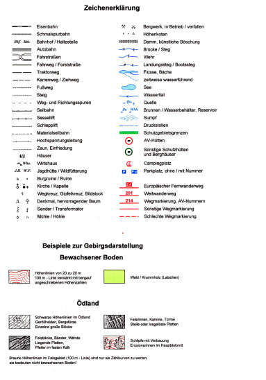 detail Totes Gebirge Západ 1:25 000, turistická mapa letní a zimní, Alpenverein #15/1