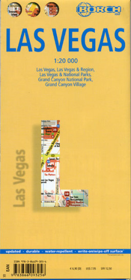 detail Las Vegas 1:20t mapa Borch
