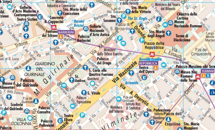 mapa řím Řím (Roma) 1:11t mapa Borch | International Travel Maps CZ mapa řím