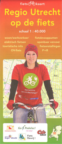 detail Utrecht & okolí cyklomapa CITO