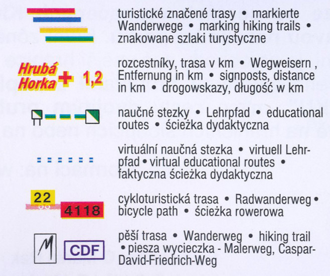 detail NP České Śvýcarsko 1:20t mapa EK