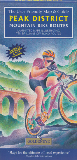 detail Peak District (Británie) 1:50t MTB map & guide GE