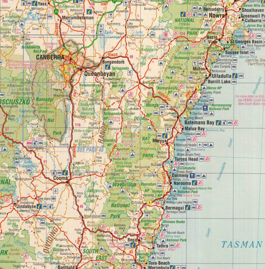 detail Australia Handy Atlas HEMA