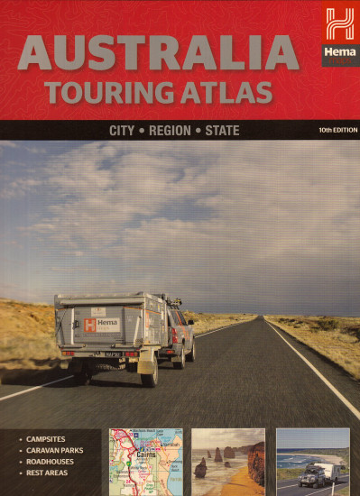 detail Australia Touring Atlas HEMA