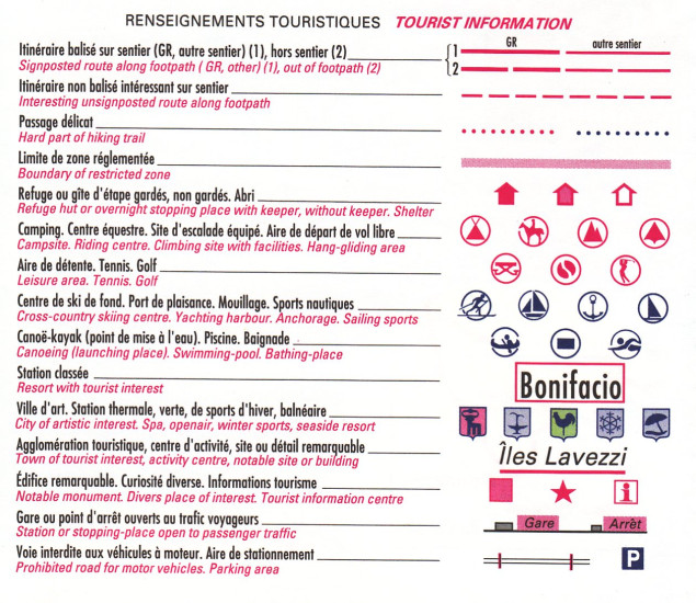 detail IGN 3534 OT Les Trois Vallées 1:25t mapa IGN