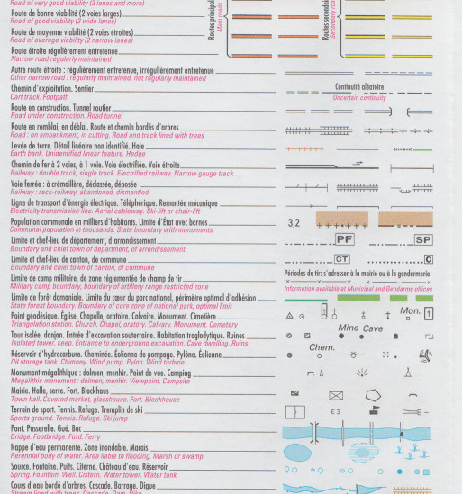 detail IGN 3543OT Draguignan 1:25t mapa IGN