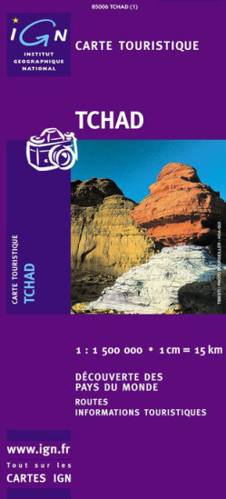 detail Chad 1:1.500.000 mapa IGN