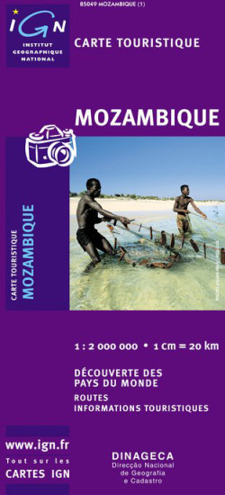 detail Mozambique 1:2.000.000 mapa IGN