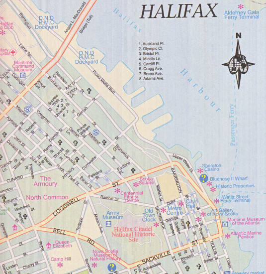 detail Britská Kolumbie (British Columbia) atlas ITM