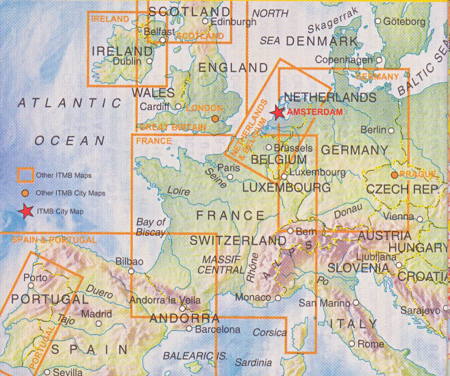 detail Amsterodam (Amsterdam) 1:12t mapa ITM