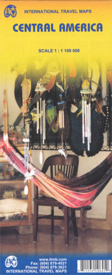 detail Central America 1:1,1m mapa ITMB