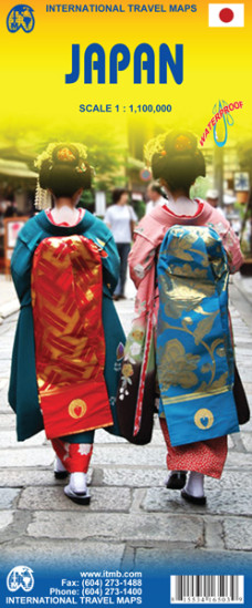 detail Japonsko (Japan) 1:1,1m mapa ITM