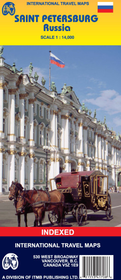 detail Saint Petersburg 1:14t mapa ITM