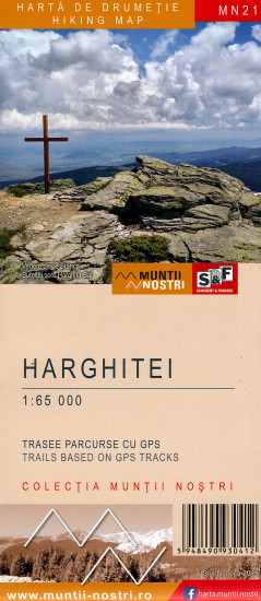 detail Harghitei 1:65.000 mapa MUNTI