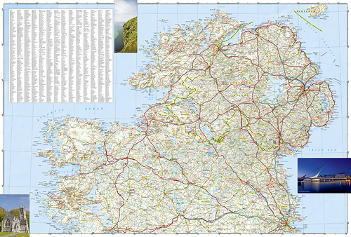 detail Irsko Adventure Map GPS komp. NGS