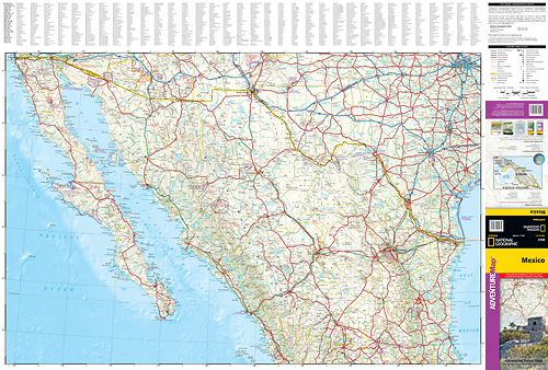 detail Mexiko Adventure Map GPS komp. NGS