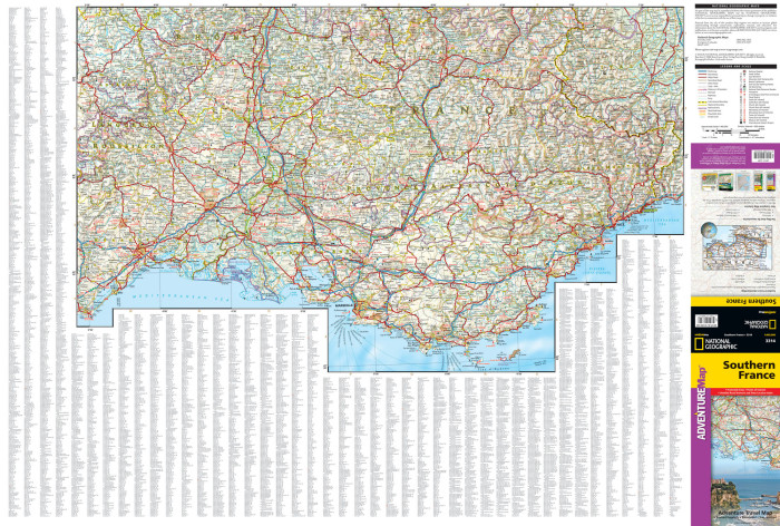 detail Francie Jih Adventure Map GPS komp. NGS