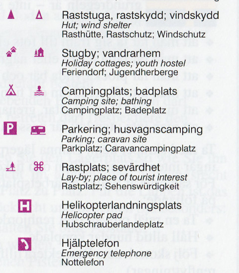 detail Helags, Funäsdalen, Rogen Z8 1.100t turistická mapa (Švédsko)