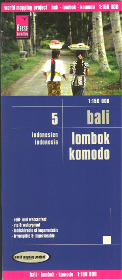 detail Bali & Lombok 1:150t mapa RKH
