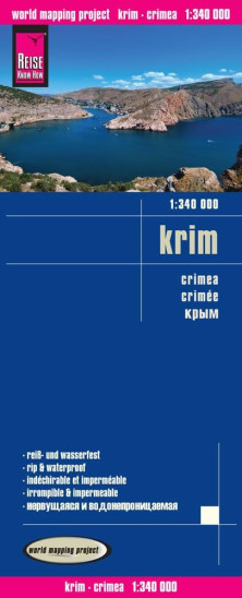 detail Crimea (Krym) 1:340.000 mapa RKH
