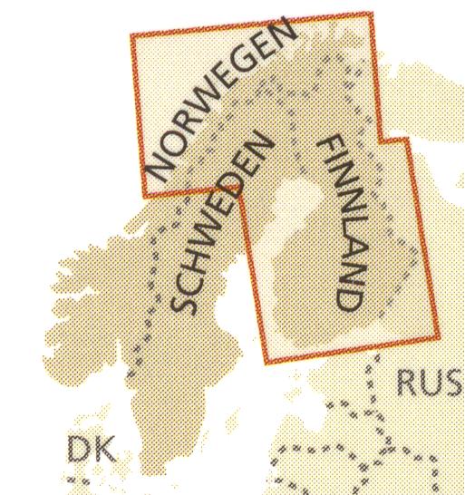 detail Finsko (Finland) 1:875t mapa RKH