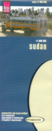 detail Súdán 1:1,8m mapa RKH