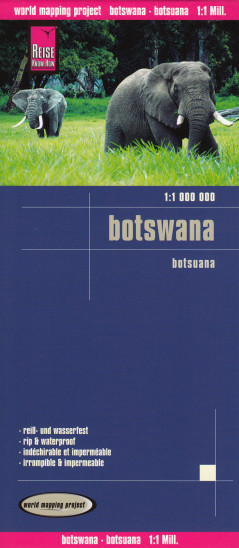 detail Botswana 1:1m mapa RKH
