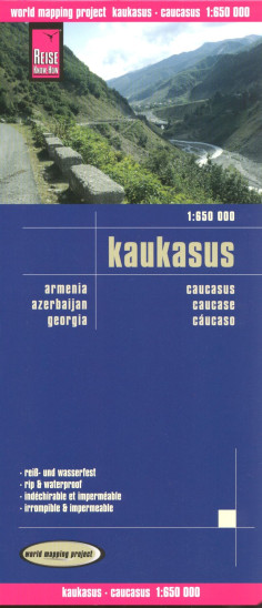 detail Kavkaz (Caucasus) 1:650.000 mapa RKH