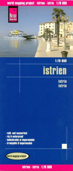 detail Istrie 1:70.000 mapa RKH