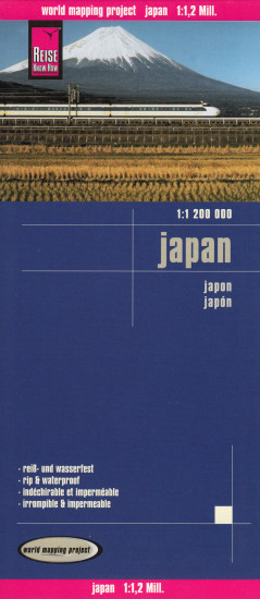 detail Japonsko (Japan) 1:1,2m mapa RKH
