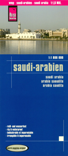detail Saúdská Arábie (Saudi Arabia) 1:1,8m mapa RKH
