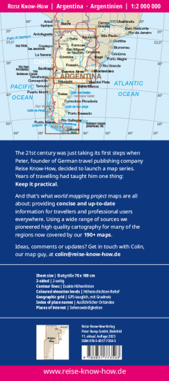 detail Argentina 1:2m mapa RKH