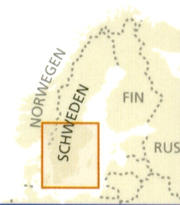 detail Švédsko Jih (Sweden South) 1:500t mapa RKH