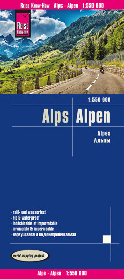 detail Alpen 1:550t mapa RKH