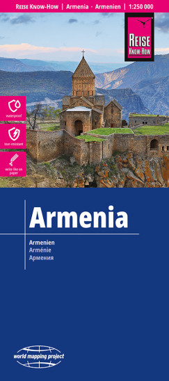 detail Armenia 1:250.000 mapa RKH